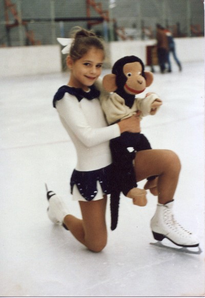 Photograph of Hungarian Figure Skating Champion and Olympian Krisztina Czakó