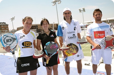 Campeones Campeonato Nacional de Pádel Ciudad de la Raqueta 2010