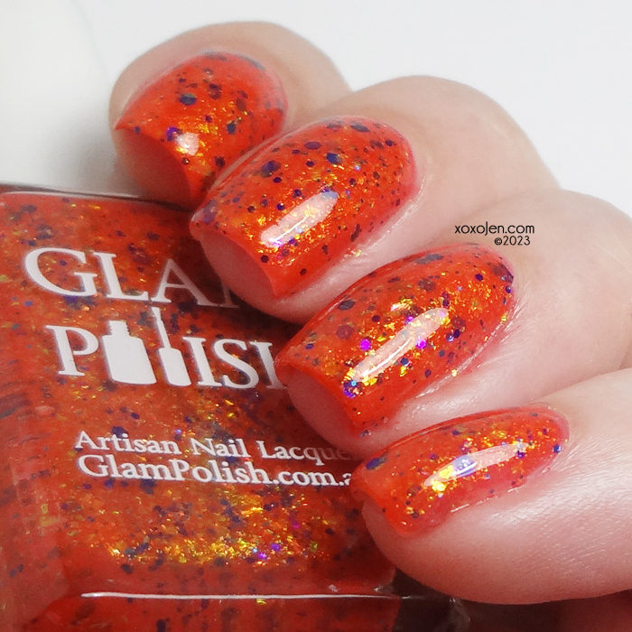 xoxoJen's swatch of Glam Polish She’s As Cute As A Button