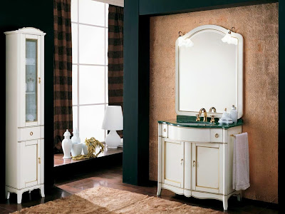 Stylish bathroom mirror