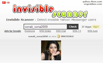 invisible scanner find your invisible friends on yahoo