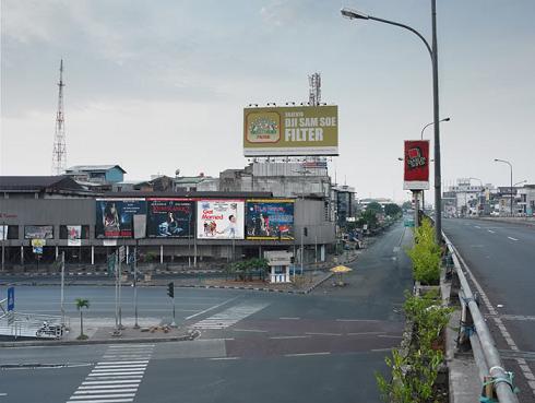 Gambar Saat Jakarta Kosong Melompong