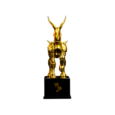 Estatueta da Armadura de Capricórnio - Zodiakos Studio