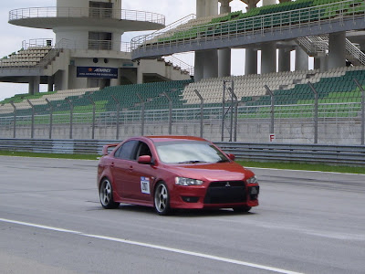Time To Attack Sepang Mitsubishi Lancer EX, the power of MIVEC