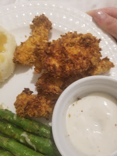 Air Fryer Dorito Chicken Nuggets