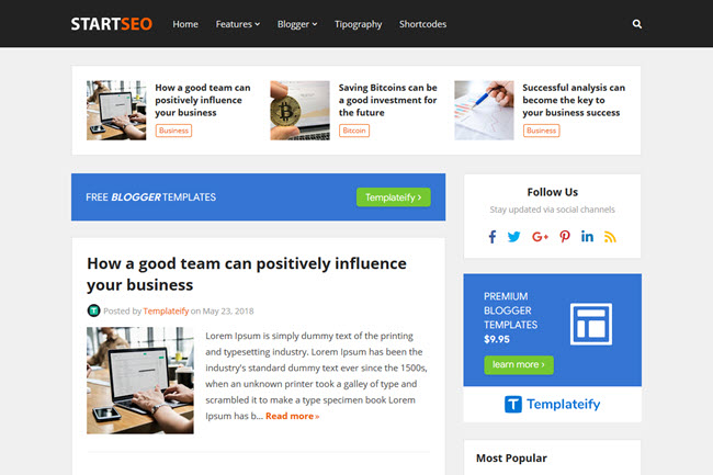 How To Install and Setup StartSeo Blogger Template