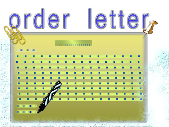 Order Letter