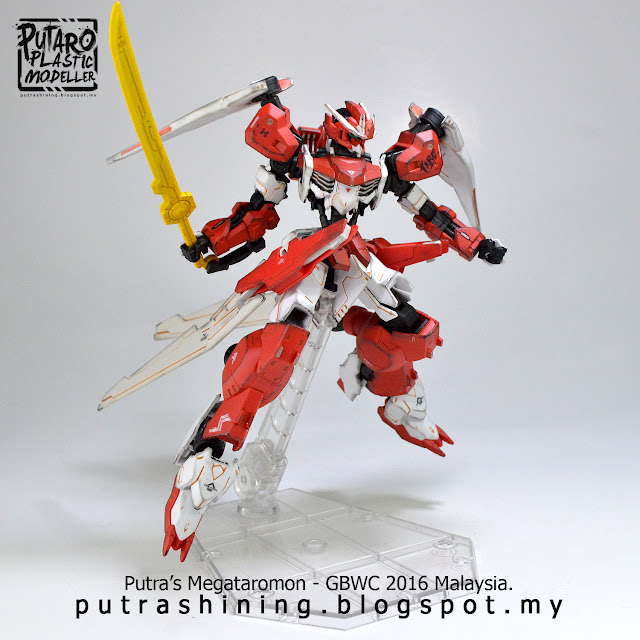 Putra’s Megataromon - GBWC 2016 Malaysia -  HGIBO 1/144 Gundam Astaroth Origin Custom