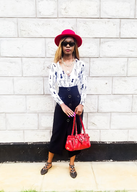 How To Look Casual Chic- Zara Midi Skirt