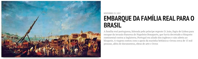 Linha do tempo - Processo de Independência do Brasil - www.professorjunioronline.com