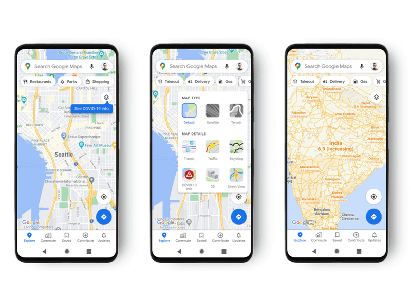 Google Maps will soon show COVID-19 affected areas with new update!