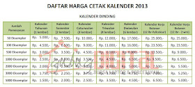 kalender 2013, design kalender 2013, kalender murah