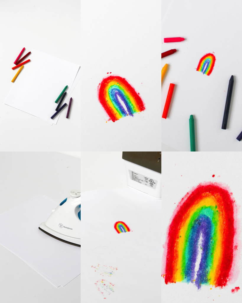 This crayon art activity looks so fun and easy!