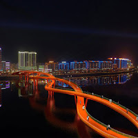 Jembatan Aneh Sungai Nanhe River Bridge Chine