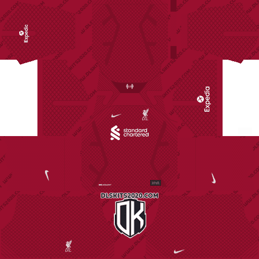 Fc Liverpool 2022-2023 Kit Released By Nike For Dream League Soccer 2019 (Home)