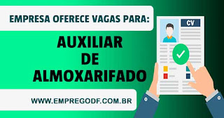 Auxiliar de Almoxarifado