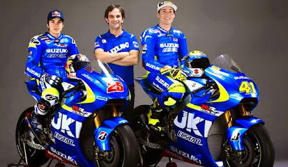 Tampilan Motor GSX-RR Team Suzuki Ecstar MotoGp 2015