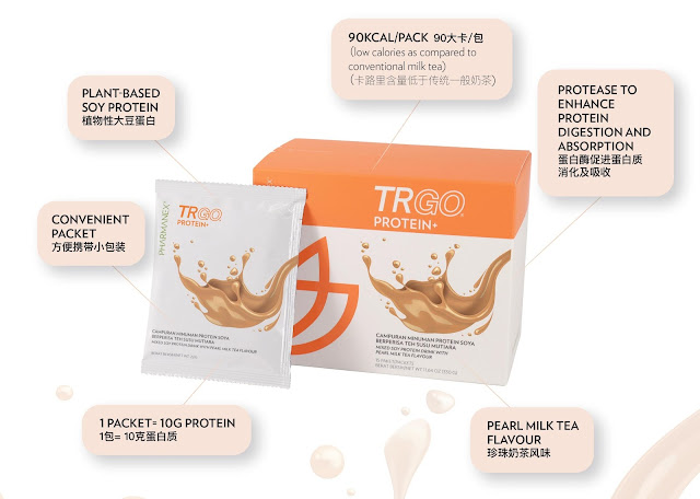 Guilt-Free Pearl Milk Tea Cravings Satisfied With Nu Skin’s TRGO® Protein+  Miriammerrygoround diet milk tea less than 100kcals