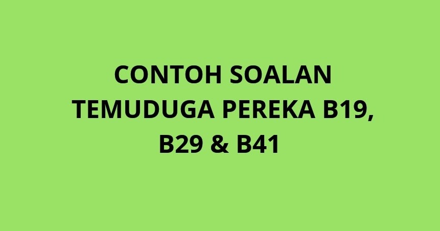 Contoh Soalan Pac Ptd - J Kosong q