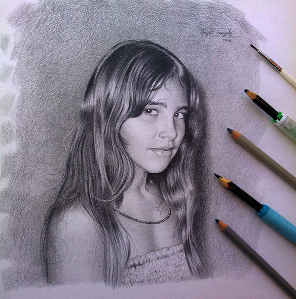 Anyelo Gonzalez Realismo Drawing Dibujo