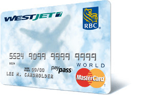 Royal bank westjet card