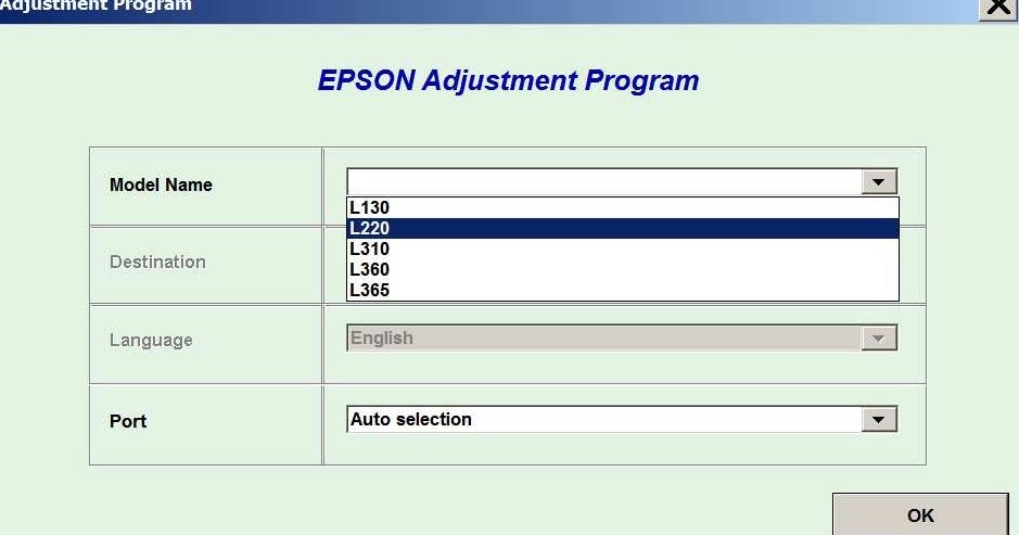 Epson Printer: Epson l130 Resetter Free Download