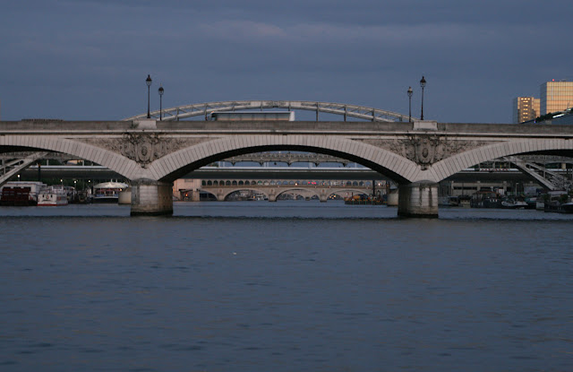 Panorama on the Seine bridges. Paris. Панорама мостов на Сене. Париж.