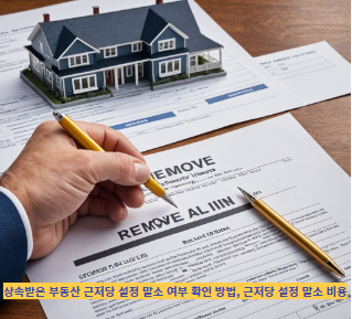 상속받은-부동산-근저당-설정-말소-여부-확인-방법, -근저당-설정-말소-비용-썸네일