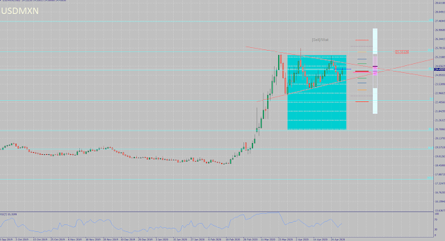 USDMXN Monthly Forecast Outcome - April 2020