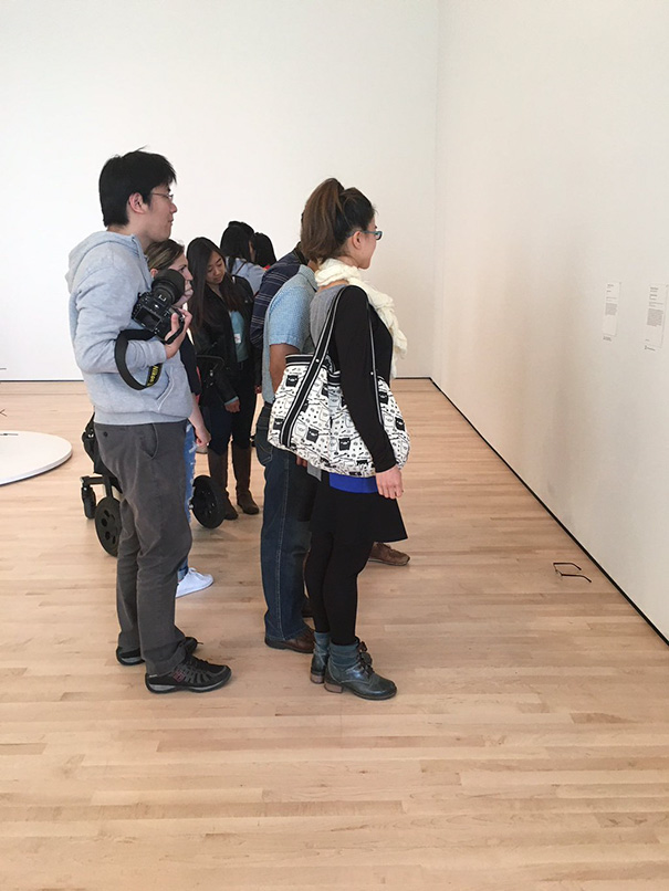 Someone Put Glasses On Museum Floor And Visitors Thought It Was Art