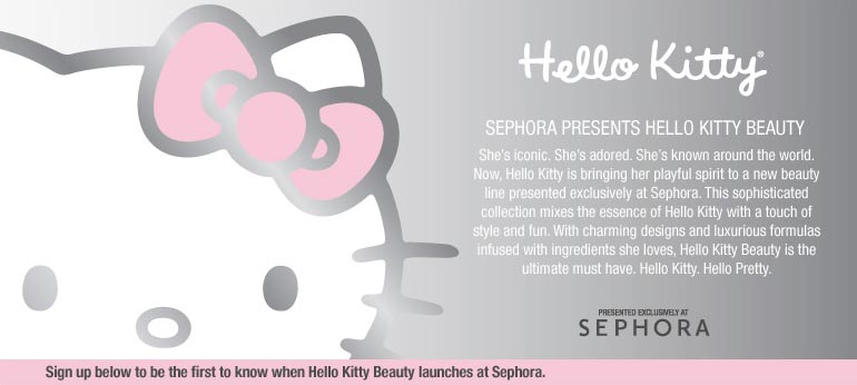 Hello Kitty for Sephora Collection-Hello Kitty, Hello Pretty!