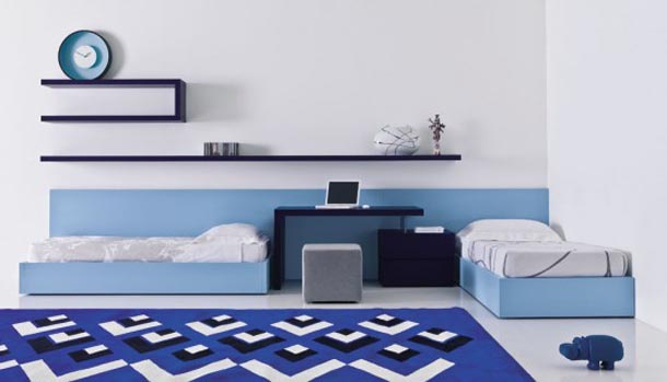 DORMITORIOS AZULES BLUE BEDROOMS DORMITORIO AZUL by dormitorios.blogspot.com