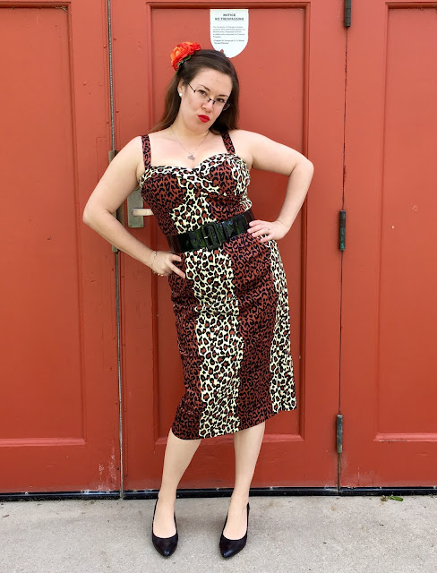 deadly dames leopard vamp