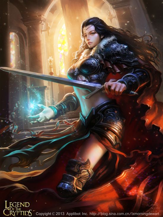 Liang Xing fantasy games illustrations Legends of the Cryptids