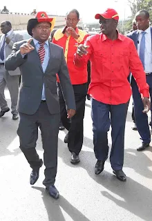 DP william Ruto with Mike Sonko. PHOTO | Courtesy