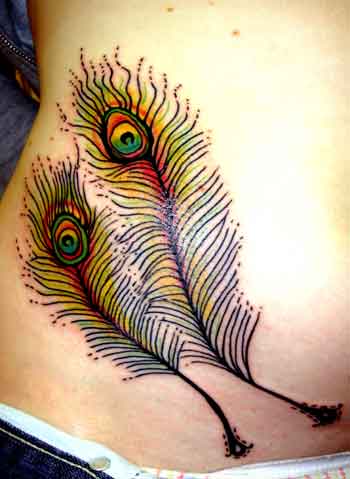 peacock tattoos meaning