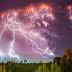 Lightning Strikes over the Puyehue-Cordón Caulle Volcano