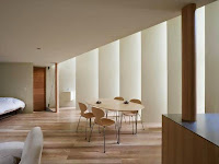 Triangular House in Muko Design with 1 Large Room and Mezzanine by Fujiwara Architects Triangular House in Muko Design with 1 Large Room and Mezzanine by Fujiwara Architects