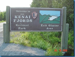 Exit Glacier Sign