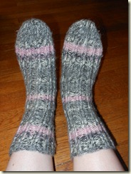 my second knitted socks