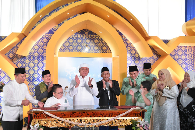 Gubernur Herman Deru dan Bupati Iskandar Resmikan Masjid Al-Hayza 
