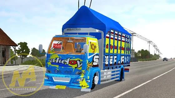 mod truck canter minimalis bemper avante