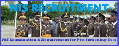 NIS Examination & Requirement for Pre-Screening Test 2017/2018