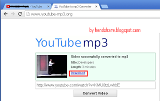 Cara Download mp3 di Youtube dengan Mudah dan Cepat tanpa Software disertai Video Tutorial