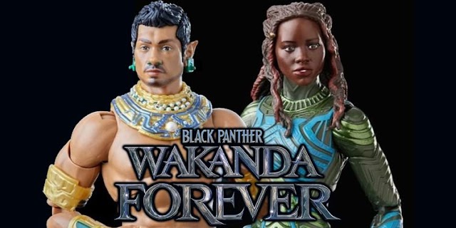 Penampilan Baru Namor dan Nakia untuk Film Black Panther: Wakanda Forever Hadir di Action Figure