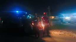 Kapolsek Sindang : Patroli Malam Upaya Wujudkan Wilayah Aman dan Nyaman