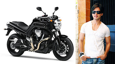 Shahid Kapoor's Yamaha MT-01