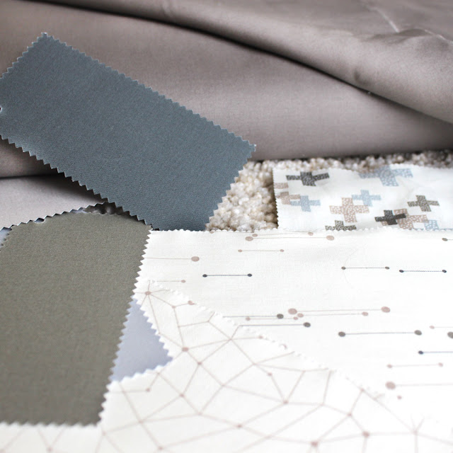 Modern Backgrounds Colorbox is a low volume collection by Zen Chic for Moda