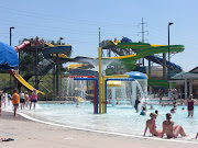 Lori took the girls to the water park.