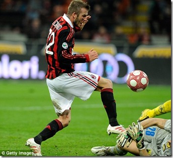 david beckham achilles injury